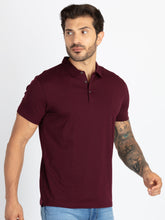 Mens Solid Polo T-Shirt